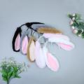 Bunny Ears Hat Black Dog Ears Beanie With Bunny Ears Black Bunny Ears Floppy Bunny Ears Bunny Ears Beanie. 