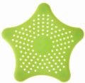 Silicone Star Shaped Sink Strainer Filter Bathroom Hair Catcher, Drain Strainers Cover Trap Basin Wash Basin Jali - Standard Hair Wash Basin (Multicolor) - Best Drain Protector for Hair Clogs, Easy Clean, Multicolor Design, Ideal for Bathroom Sink, Buy No. 