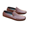 Brown Importia Synthetic Leather Loafer Shoes For Men. 