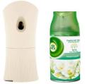 AIR WICK FRESH MATIC PURE FREESIA AND JASMINE AUTOMATIC SENSOR MACHINE + 250 ML REFILL ROOM FRESHNER. 
