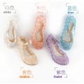 Cute Kid Girls Fancy Crystal Sandals Children Girls Elsa Cinderella Birthday Party Jelly Gel Shoes Infant Dress Up Cosplay Shoes. 