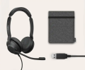 Jabra Evolve2 30 SE Wired Stereo Noise-Cancelling Headset - Features 2-Microphone Call Technology and USB-A Cable - MS Teams Certified, Works with All Other Platforms - Black. 