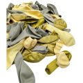 RETRO SAND COLOR THEME PARTY DECORATION BALLOONS SET - LATEX BALLOONS - TRANSPARENT BALLOONS - ARCH TAPE - DOT DOUBLE TAPE. 
