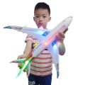 45cm airbus A380 aircraft moving 360° eletric Aeroplane Toys Kids Boy Fancy Electric Airplane Toy With Flashing Light And Sound. 
