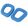 Blau Ersatz Stirnband Pads Ohrpolster fuer Logitech G430 G930. 