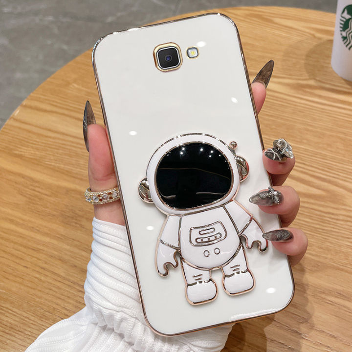 For Samsung Galaxy J7 Prime Back Cover with Cartoon Astronaut
