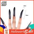 HelloWorld Ghost Nails High Gloss Halloween Costume Party Witch Nails. 