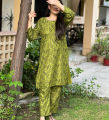 Smarteez Printed 2-Piece Dress for Women and Girls – Stylish Casual Outfit. 