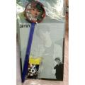 KPOP BTS JIMIN BT21 MEMO SET bts jimin pencil eraser and memo pages set. 