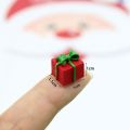 10PCS Small and Cute Dollhouse Decoration Accessories Resin Jewelry Miniature 1/12 Scale Christmas Gift Box. 