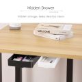 Under Desk Drawer Organizer Pencil Tray Storage Box Table Hidden Stationery Pen Holder Case Self Stick for Office School Home. 