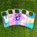 Tecno Spark 8 Back Cover Water Glitter Shiny Soft Silicon Spark 8 Case For Girls. 