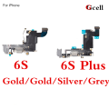 Gcell 1PCS Charging Port Charging Flex cable Original For Iphone 6S Plus Rose Gold Silver Grey Colour Dock Connector Repair Port. 