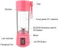 Portable Blender USB Rechargeable, Small Blender Single Serve, Personal Size Blender Travel Blender Juicer Cup 380ml. 