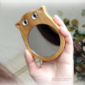 Handle Mirror Korean Girl Makeup Mirror Creative Handheld Mirror For Female Students Dormitory Small Portable Mirror Cute. 