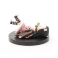 5pcs/set Anime Demon Slayer Kimetsu no Yaiba Kamado Nezuko Car Office Home Decoration Action Figure Models Toys Left Bank. 