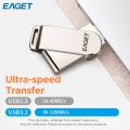 EAGET F60 USB 32gb PenDrive 64gb 128gb 256gb USB Flash Drive Memory Stick USB 3.2 for Phone laptop or Higher Version. 