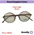 Round Eyeglass Frame | Stylish & Durable | Available in Multiple Colors. 