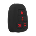 Your good helper Key Fob Silicone Rubber Remote Cover Case For Toyota Camry Avalon Corolla. 