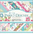 Design #DSM005, 8x8inch 40sheets printed patterns scrapbook paper origami paper DIY gift Card Making Handmade Home deco Pattern paper Flower Paper Pack. 