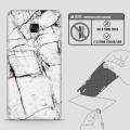 Samsung C9 Pro Skin - SkinLee HQ Vinyl Skin Wrap (Not Cover) - White Marble Classic - SKINLEE-332-2-106-42. 