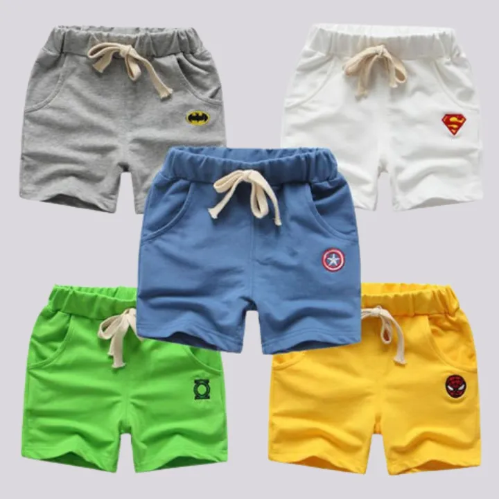 Pack%20of%205%20Super%20Hero%20Shorts%20for%20Kids%20-%20Image%202