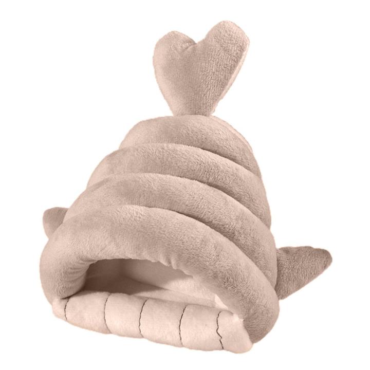 Squirrel Bed Semi-closed Design Cartoon Hamster Rat Warm Bed
