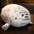 20CM Angry Blob Seal Pillow Chubby 3D Novelty Sea Lion Doll Plush Stuffed Toy Baby Sleeping Throw Pillow Gifts for Kids Girls. 