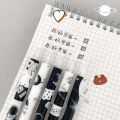 Cute Black Press Pen 0.5mm Gel Pen Office Stationary Student Pen. 