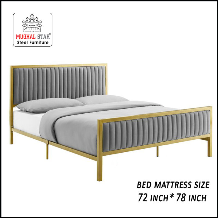 Super%20Delux%20Bed%20Grey,%20Iron%20Bed,%20Double%20Bed,%20Mughal%20Star%20Steel%20Furniture%20-%20Image%204