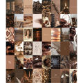 20 Brown Theme Aesthetic Wall Posters for wall bedroom deco. ( HD Printing with premium ink for long lasting color). 