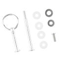 2 Tier stand fittings in SILVER ROUND for Resin tray and Resin stand. 