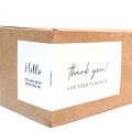 50 Pcs Thank You Decoration Stickers Seal Labels Small Business Commodity Packaging Sealing Stickers Personalized Package Label. 
