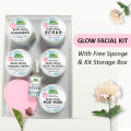 Glow Facial Kit  Deep Cleansing, Anti- Aging & Enhances Skin Natural Glow. 