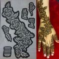 Mehandi stickers for girls hands, mehandi stencils, arabic mehendi sticker,. 