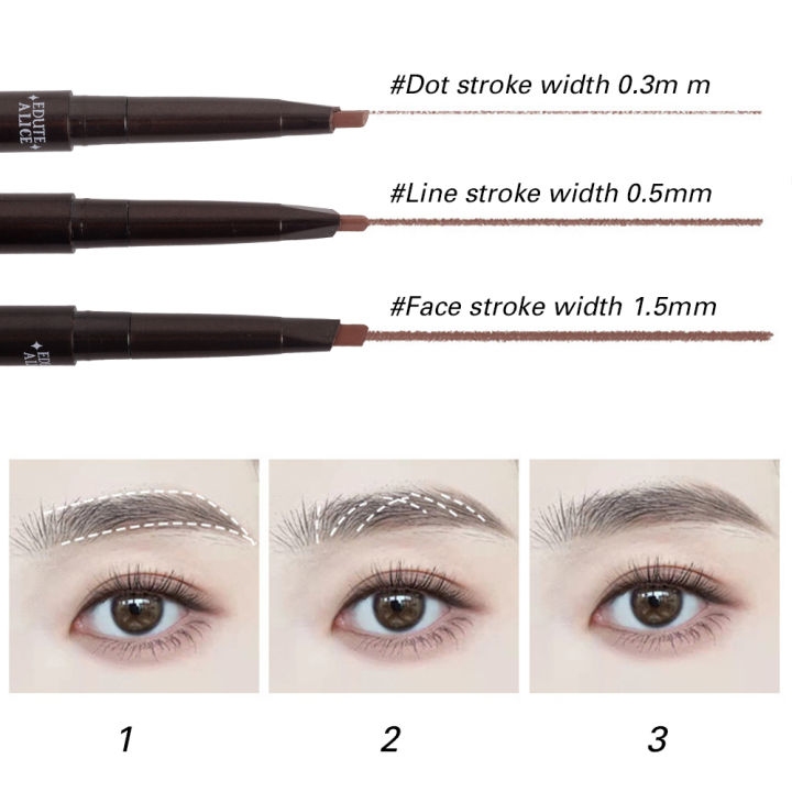 Natural%20Makeup%20Double%20Heads%20Automatic%20Eyebrow%20Pencil%20Waterproof%20Long-lasting%20Easy%20Ware%20Eyebrow%20Pen%20with%20Eyebrow%20Brush%20-%20Image%203