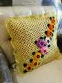 Handmade Cushion Covers 16 x 16 Cushion Covers Square Woolen Cushion Cover , Sofa, Living Room, luxury and soft wool stuff cushion covers. 