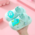 Baby & Kids Cartoon Crocs Shoes Kids Boy Girl Whale Dino Duck Sandals Slippers Soft Non-slip Soled Newborn Shoes For Toddler Kids. 