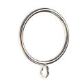 40 Pack Curtain Rings, 38mm Internal Diameter iron Curtains Rings Hanging Rings for Curtains and Rods, Silver. 