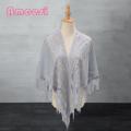 Ameesi Summer Prom Scarf Solid Color Elegant Lady Women Party Shawl. 