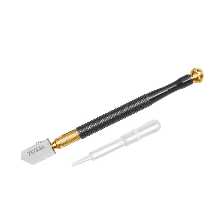 TOTAL 178mm Heavy Duty Glass Cutter with 1pcs Oil Suction Pipe THT561781