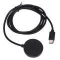 Smart Watch Charging Dock Magnetic 3.3ft Cable Black Smart Watch Charger for Gear Sport. 
