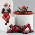06 Marvel Deadpool Action Figures Mini Doll Car dashboard, desktop, CPU tower Decoration Collectibles. 