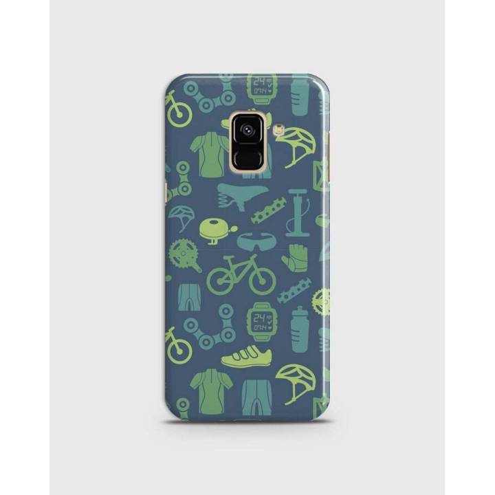 Samsung A8 Plus Cover 3d Hard case Bikers Style - 1cover2219
