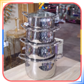 4 Pcs Stainless Steel Handi - Elegant Sonex original steel heavy weight. 