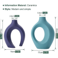 Creative Design Vase Ornaments Artistic Style, Decorations Suitable for Fireplace, Bedroom, Kitchen, and Living Room Decoration, office and theme based area. 