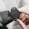 DOM 1345 Men Quartz Watch Fashion Personality Creative Scrolling Iron Ball Magnetic Pointer Waterproof for Male Watches Gift. 