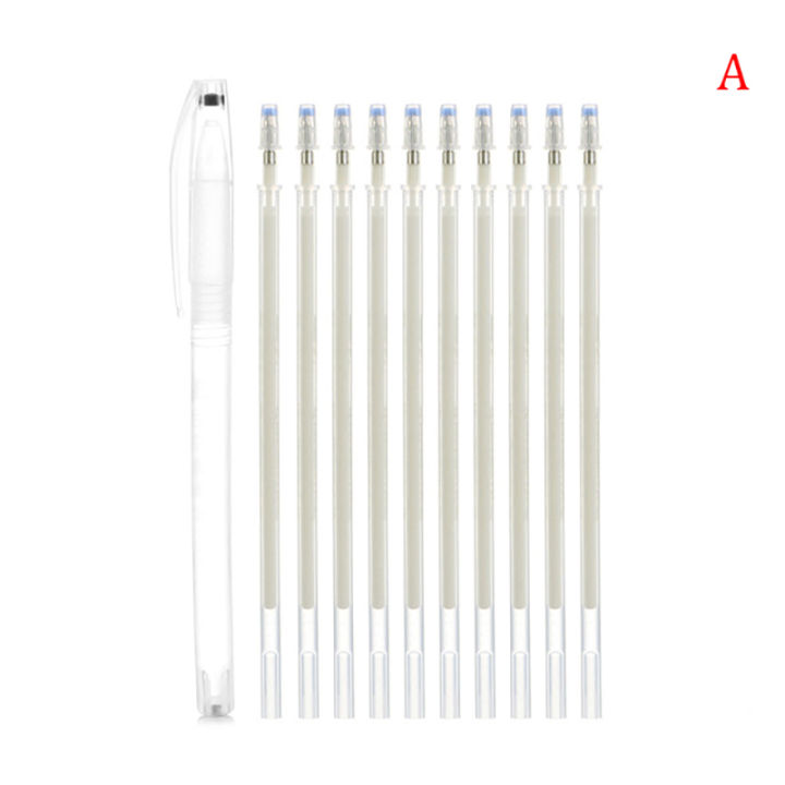 10pcs%20Heat%20Erasable%20Pen%20High%20Temperature%20Disappearing%20Fabric%20Marker%20Tailoring%20-%20Image%202