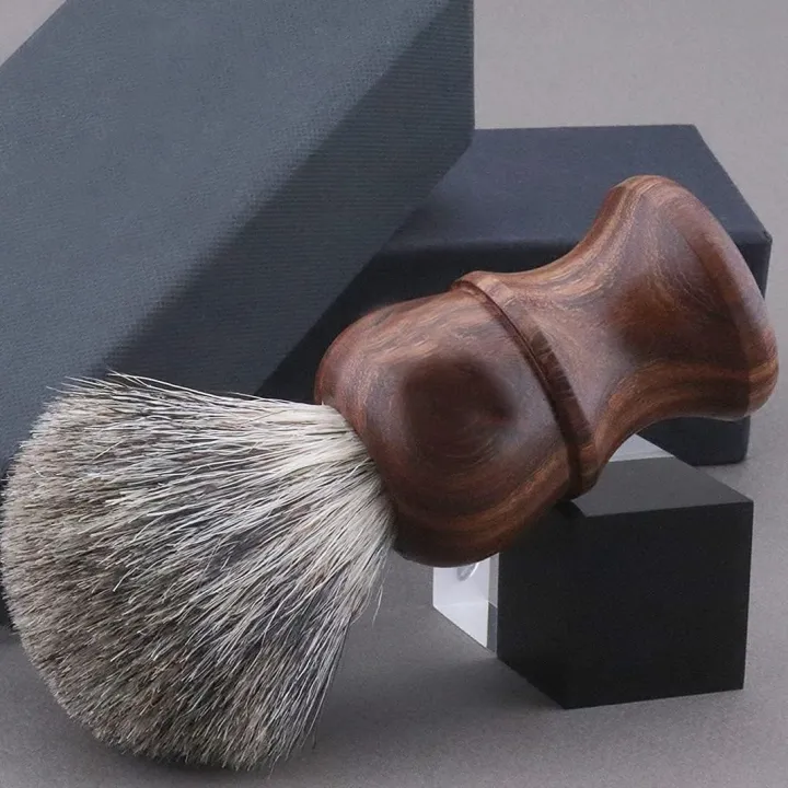 Shaving%20Brush%20Wooden%20Handle%20Barber%20Shave%20Badgers%20Hairs%20100%25%20Pure%20Bristle%20Men's%20Shaving%20Tool%20Men's%20Care%20Shaving%20And%20Grooming%20-%20Image%202
