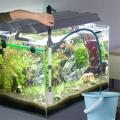 1 Electric Gravel Cleaner For Aquarium Fish Tank Automatic Vacuum Water Changer. 